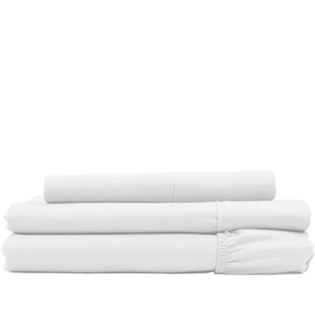 COZCOT 100% Cotton Sheet Set, 3/4 Pc. Set, 450 Thread Count Sateen Weave