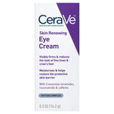 Cerave Anti-Aging Eye Cream for Wrinkles with Caffeine and Hyaluronic Acid, Fragrance Free, 0.5 oz