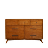 Alpine Furniture Flynn Dresser Cherry Acorn