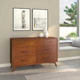 Alpine Furniture Flynn Dresser Cherry Acorn