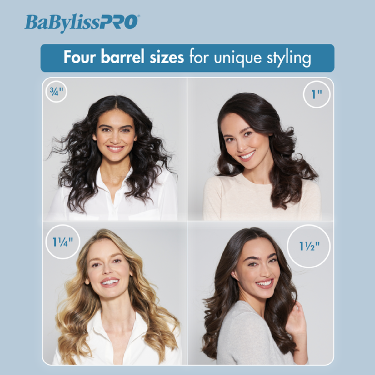 BabylissPRO Nano Titanium 1 Inch Spring Curling Iron