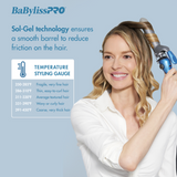 BabylissPRO Nano Titanium 1 Inch Spring Curling Iron
