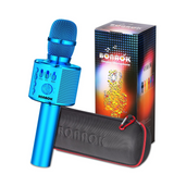Bonaok 3-in-1 Portable Wireless Bluetooth Karaoke Microphone