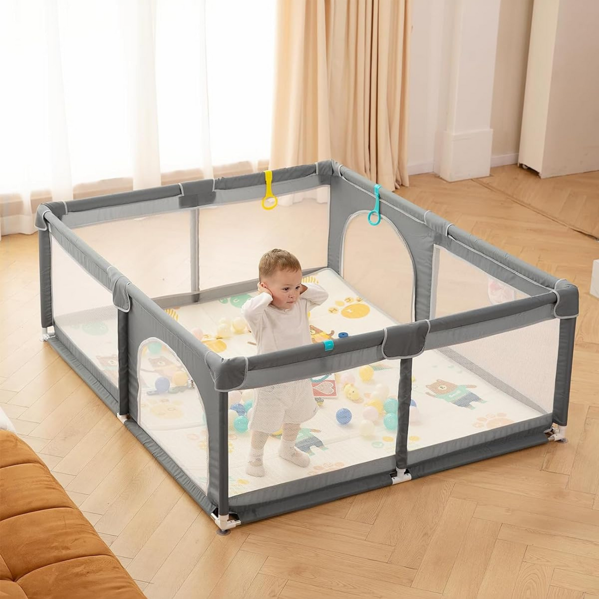 Dearlomum Baby Playpen Extra Large 71x59