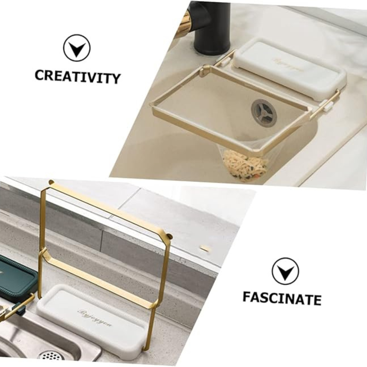 Foldable Kitchen Sink Filter Rack