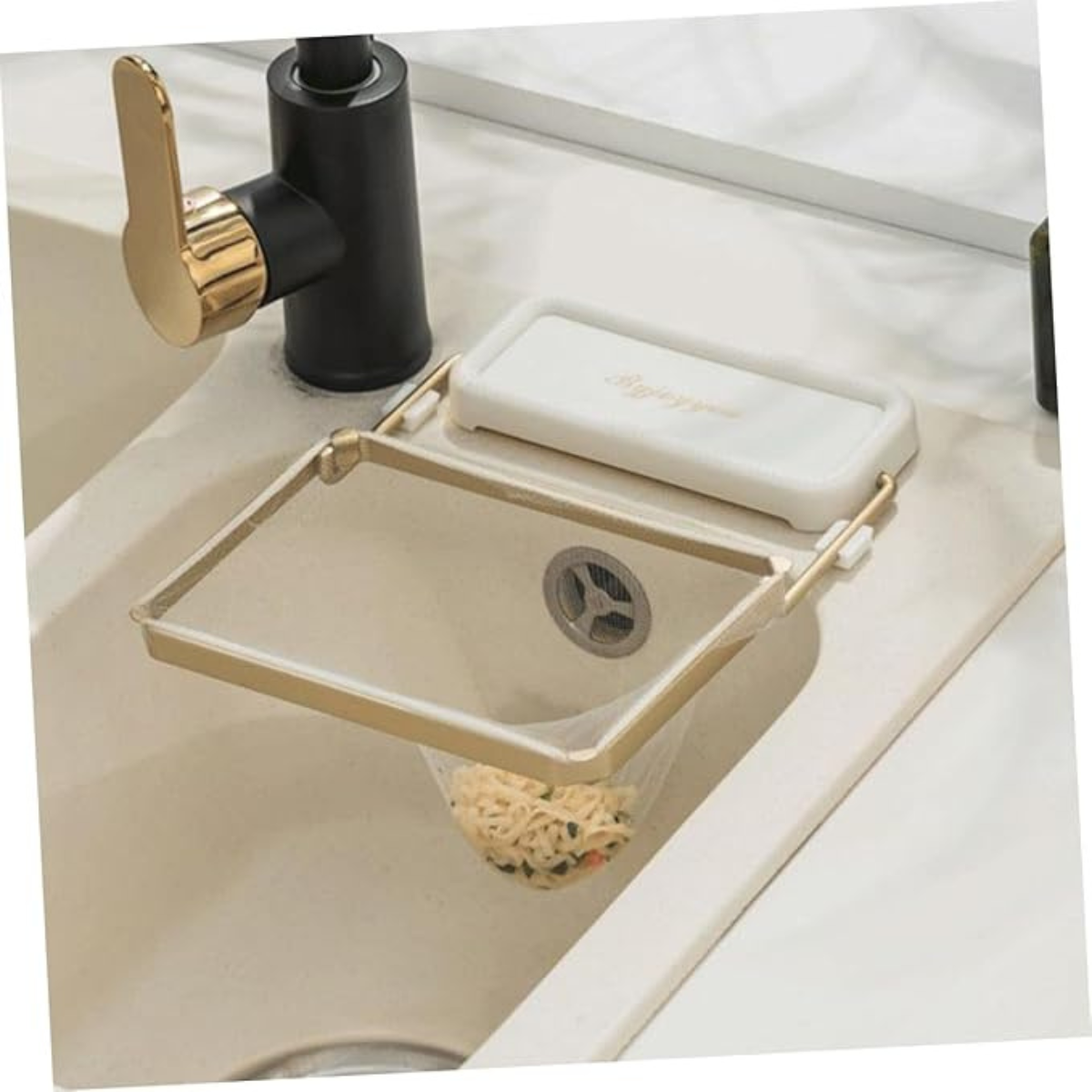 Foldable Kitchen Sink Filter Rack