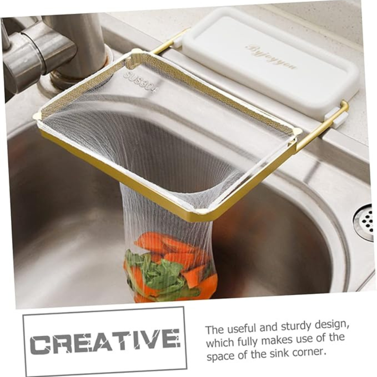 Foldable Kitchen Sink Filter Rack
