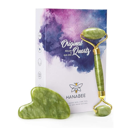 Hanabee Gua Sha and Roller Set