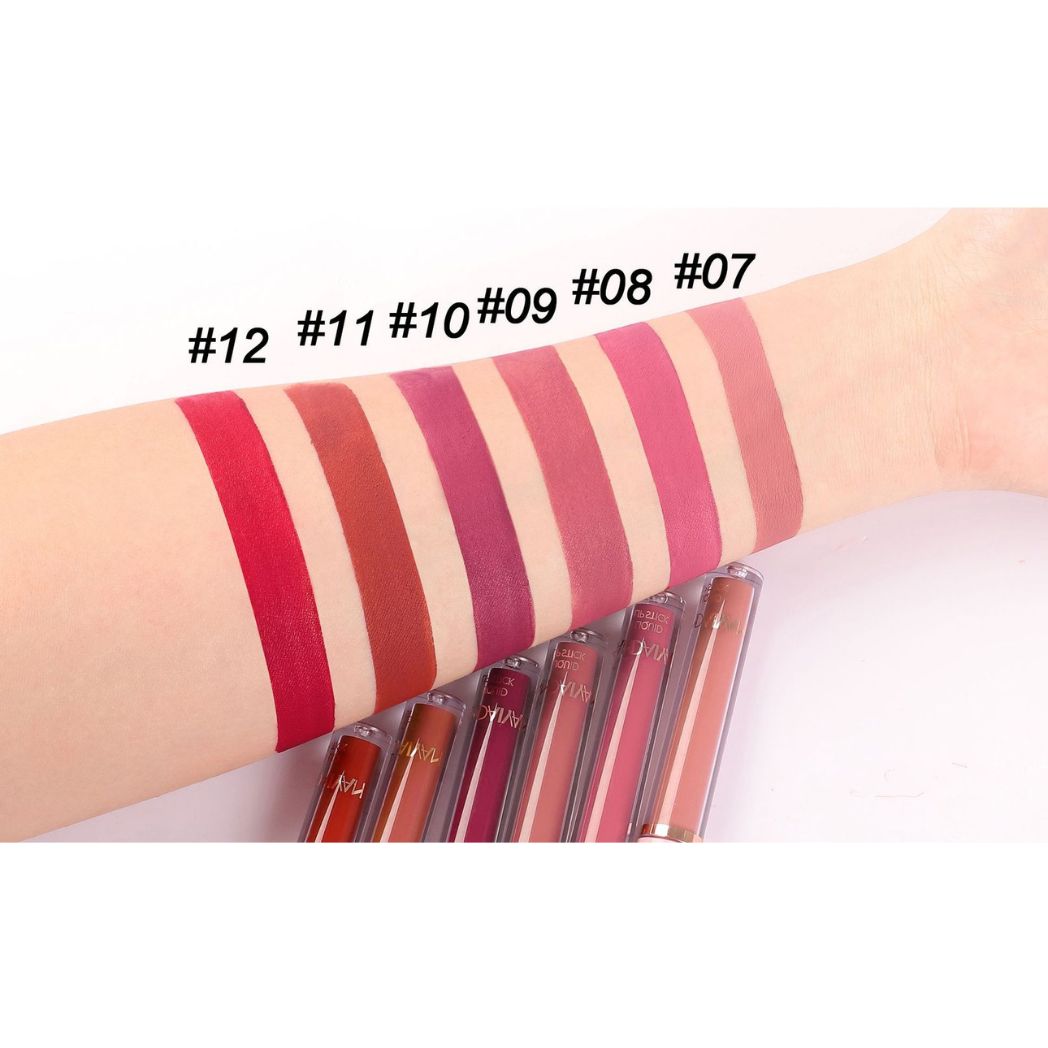 Handaiyan 6 Colors Matte Velvet Liquid Lipstick Set