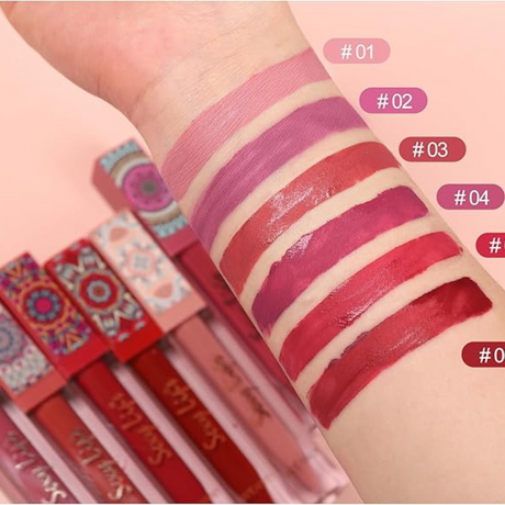 Handaiyan 6pc Bohemian Rhapsody Lip Gloss Set