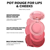 Handaiyan Tint Trio Wonder Pocket Size Lip and Cheek Makeup Blush