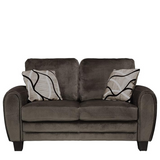 Homelegance Rubin 63 Plush Fabric Loveseat 9734CH2 front view