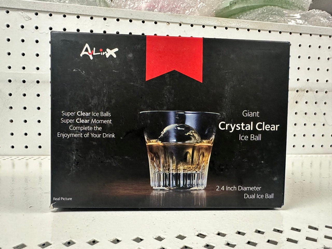 2 Piece Crystal Clear Ice Cube Maker