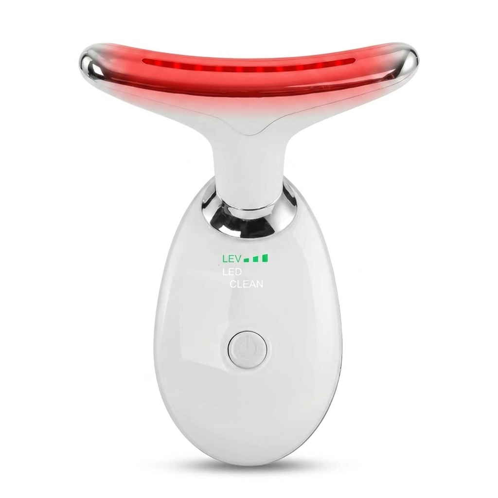 LED Neck and Face Massager – Light Therapy | Bella's Bargain Outlet