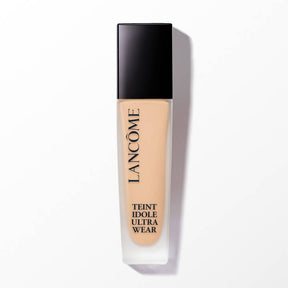 Single Lancome Teint Idole Ultra Wear Foundation bottle displayed on a clean background. The design highlights the product’s sleek packaging.