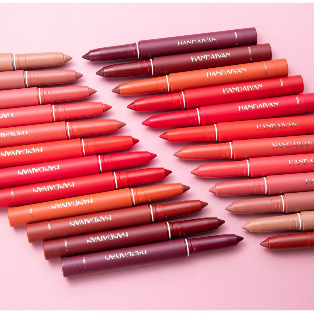 Matte Lip Crayon 12 Colors Pack