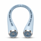 Lightweight S5 Turbo bladeless neck fan worn for hands-free cooling