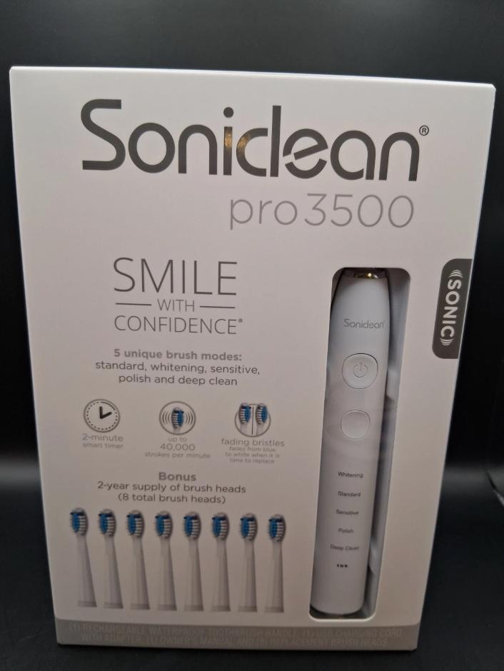 1 Pack Soniclean Pro3500 Toothbrush
