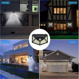 Solar Wall Light 100 LED Wireless Solar Motion Sensor Security Light