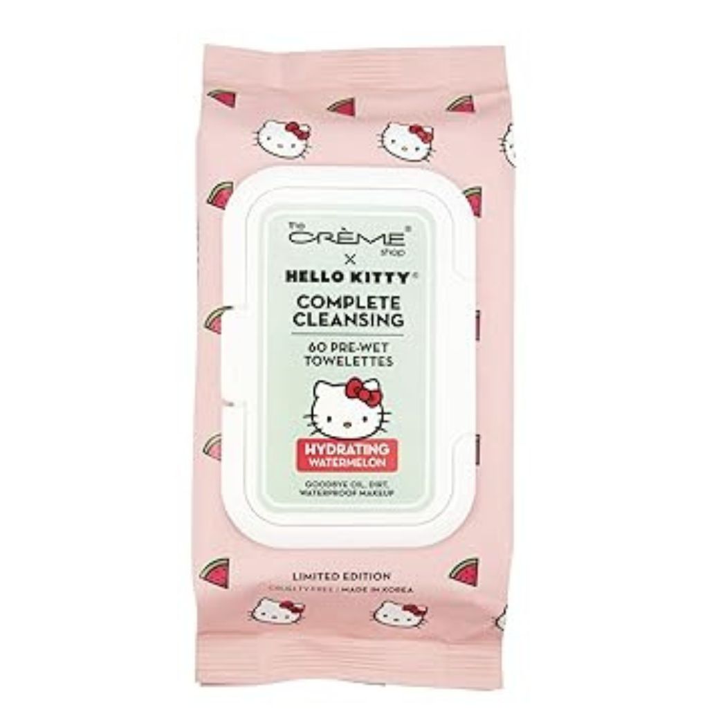 The Creme Shop Hello Kitty Complete Cleansing Towelettes - Hydrating Watermelon