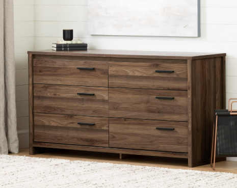 Signature Design by Ashley Calverson Contemporary 6 Drawer Dresser