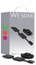 Wesdar 3 in 1 wireless charger black with foldable multi-device charging pads