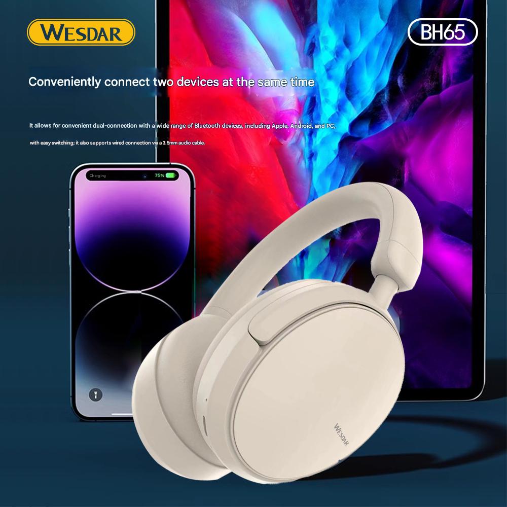 Wesdar BH65 Headphone BT5.3 Hi-Fi Sound Efects