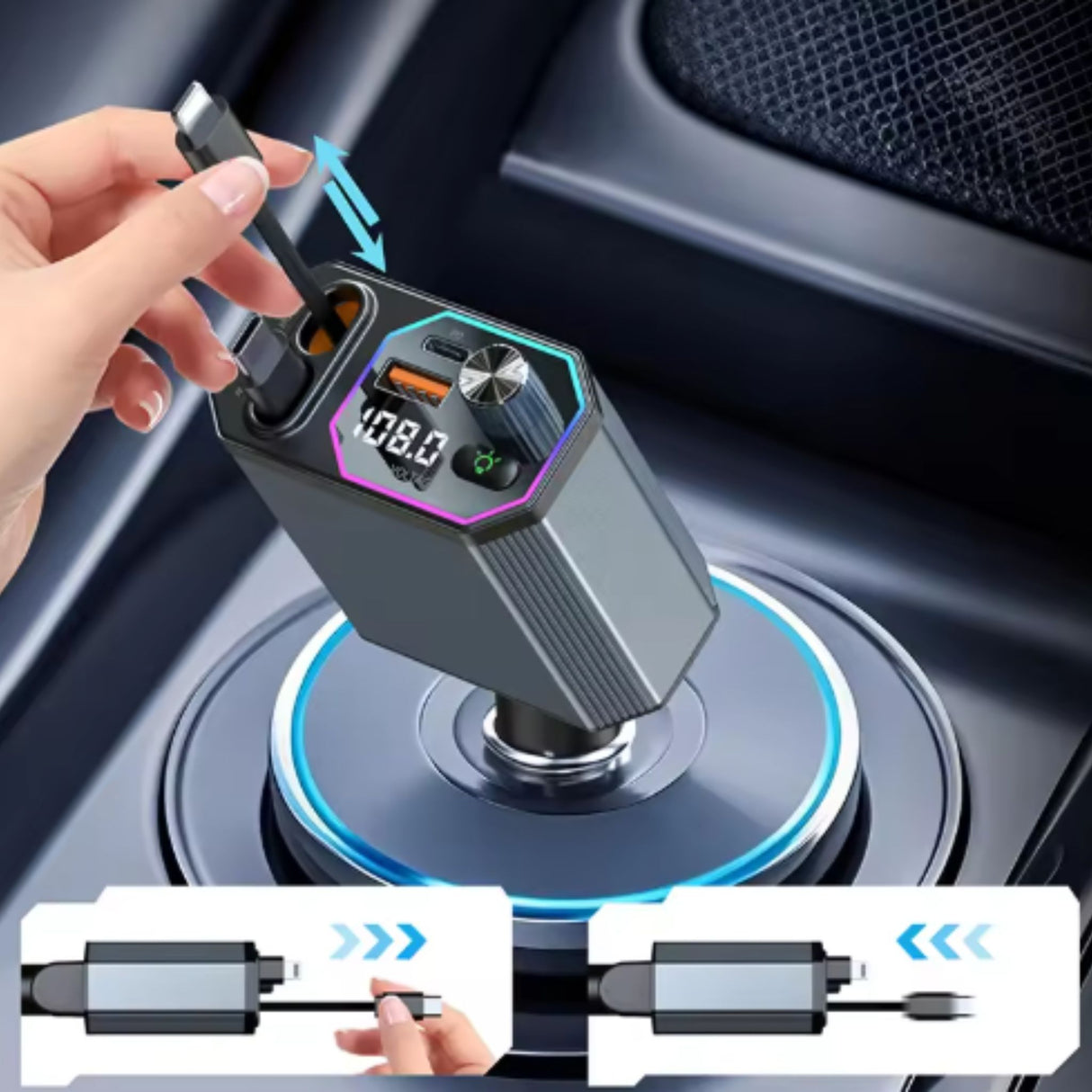 Wesdar PD15W USB C Super Fast Car Phone Charger