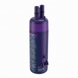 Whirlpool refrigerator water filter full product view with dual inlet design