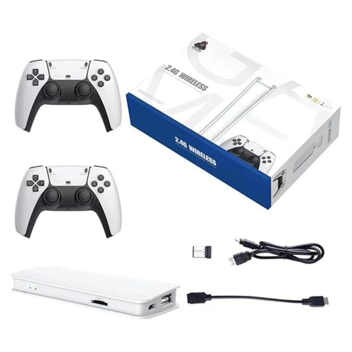 Wireless Retro Video Game Console with 30,000+ Games 23 Classic Simulators 4K HD Resolution 128GB