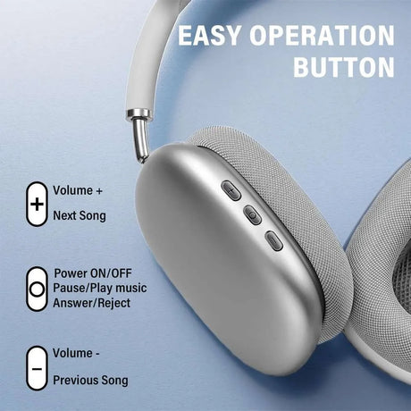 Peakfun P9 Wireless Over-Ear Bluetooth Headphone