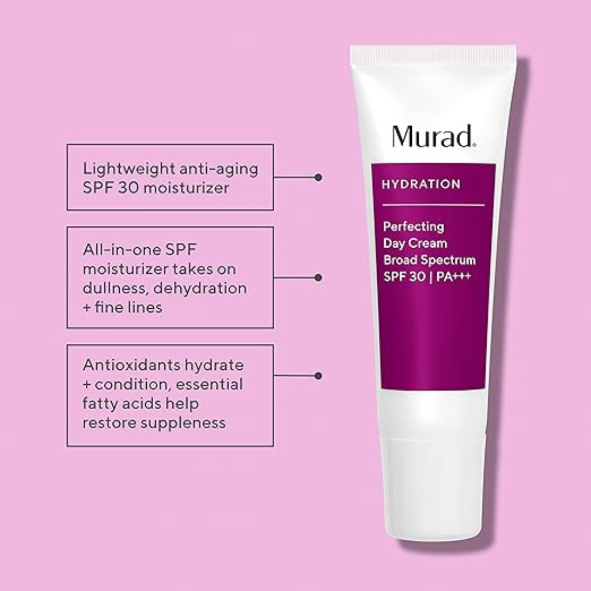 Murad Perfecting Day Cream Broad Spectrum SPF 30  PA+++ 1.7 Fl Oz