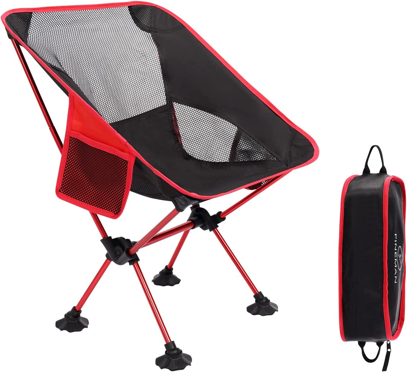 Backpack Camping Chairs for Adults, Folding Portable Camp Gear Outdoor –  Bella's Bargain Outlet