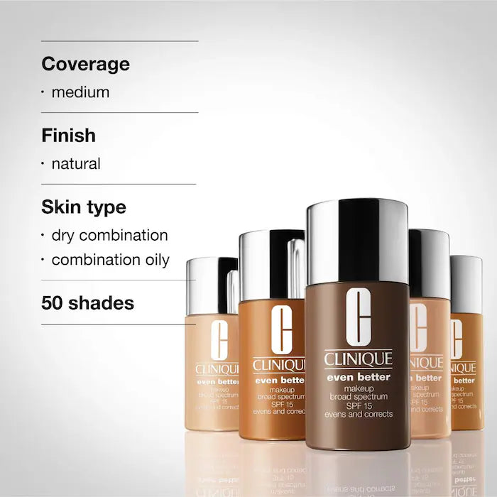 Clinique Even Better Makeup Broad Spectrum SPF 15 Foundation