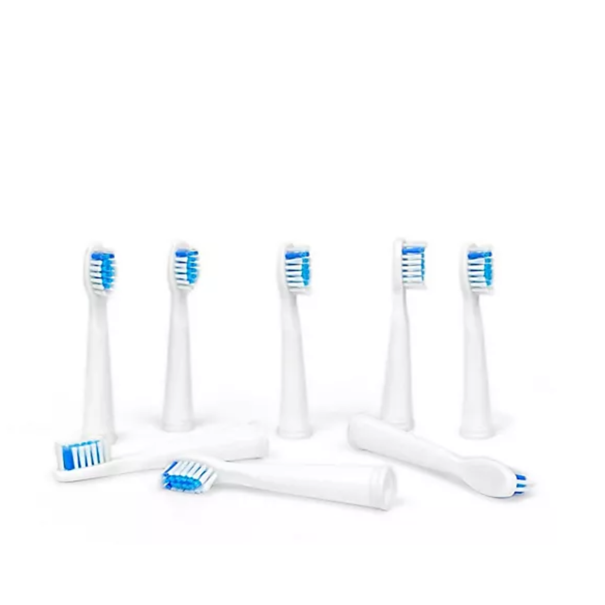 Replacement brush heads set with soft bristles for Soniclean toothbrush