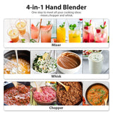 ELECHOMES 4 in 1 Multi Use Hand Blender Model HB106 (OPEN Box Condition)