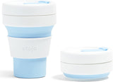 Stojo Collapsible Travel Cup With Straw, 16oz / 470ml