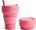 Stojo Collapsible Travel Cup With Straw, 16oz / 470ml