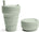 Stojo Collapsible Travel Cup With Straw, 16oz / 470ml