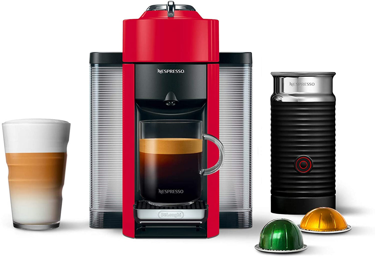 Nespresso Vertuo Coffee and Espresso Maker, Red