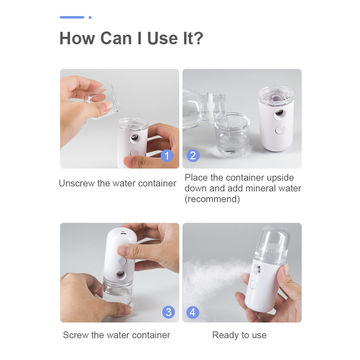 Rechargeable Mini Face Mist Spray 30ml