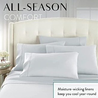 Danjor Linens Platinum 1800 Collection Microfiber Queen Size Bed Sheet 6pc Set