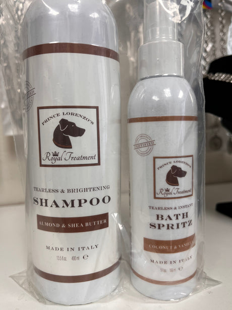 Prince Lorenzo's Royal Treatment, Shampoo & Bath Spritz Set