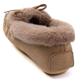 RockDove Women's Naomi Faux Fur Moccasin Slipper