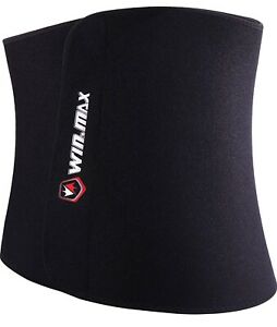 Win.Max Waist Trimmer Belt Slimming Weight Loss Sweat Black Size M（NO SKU）